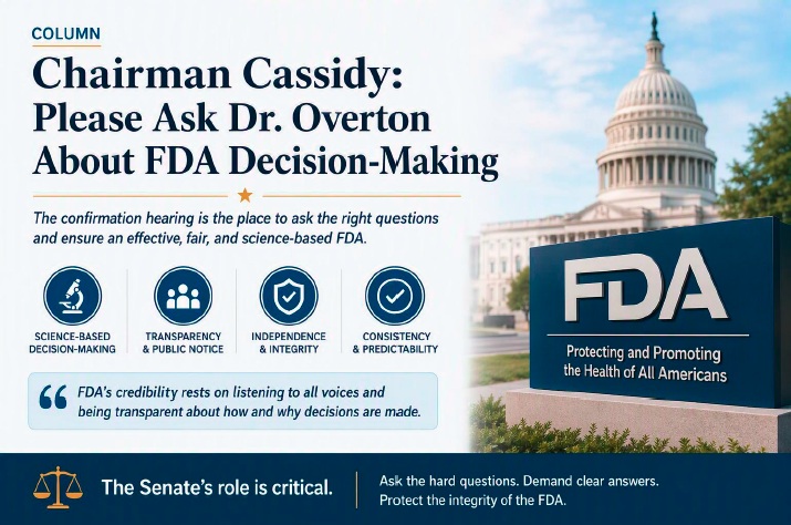 Cassidy and the FDA